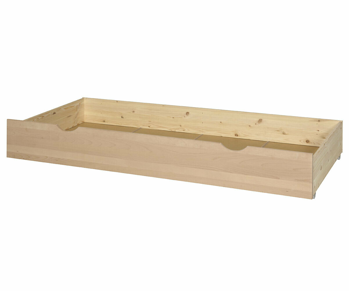 PROMO ! Tiroir de lit Uma Hêtre 63x196 cm