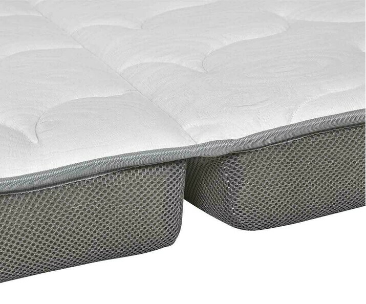 Zoom sur le matelas pliant