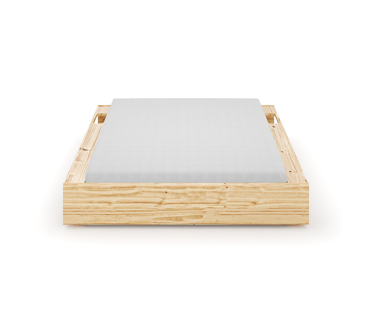 Lit Coffre 140x190cm, Lit Double Rembourré Avec Sommier à Lattes Et Tete De Lit Reglable Avec 2 Tiroirs Tissu En Velours Beige