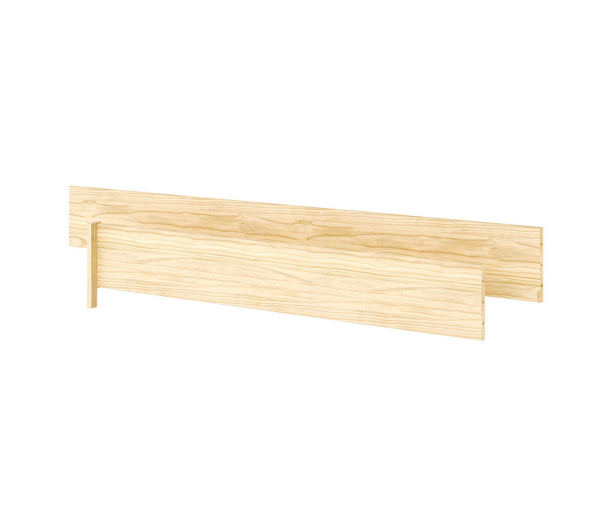 Barrière pour lit Combeebed Bois naturel Barrière avant et arrière