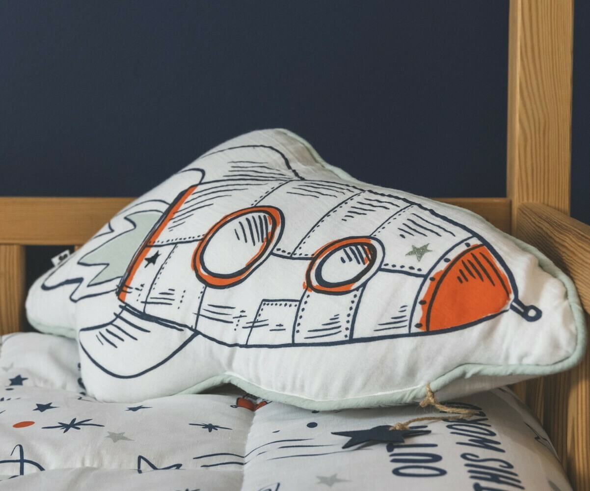 PROMO ! Coussin enfant Galimo Blanc