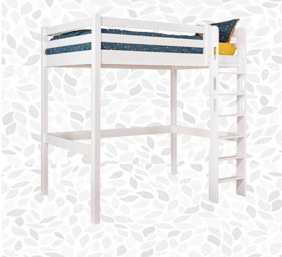 Lit mezzanine enfant avec matelas