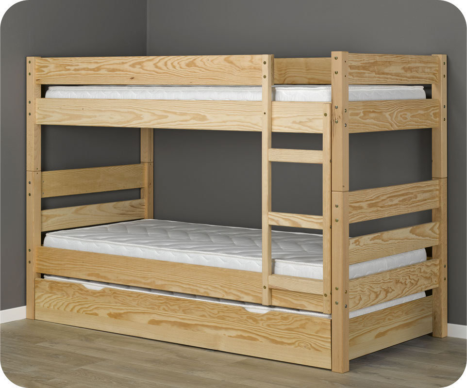 lit superposé gigogne lit superpos 233 enfant 1 2 3 brut 90x190 cm avec sommier gigogne lit superposé gigogne lit superpos 233 enfant 1 2 3 brut 90x190 cm avec sommier gigogne