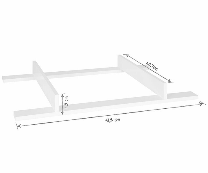 Dimension plan  langer Pepper blanc