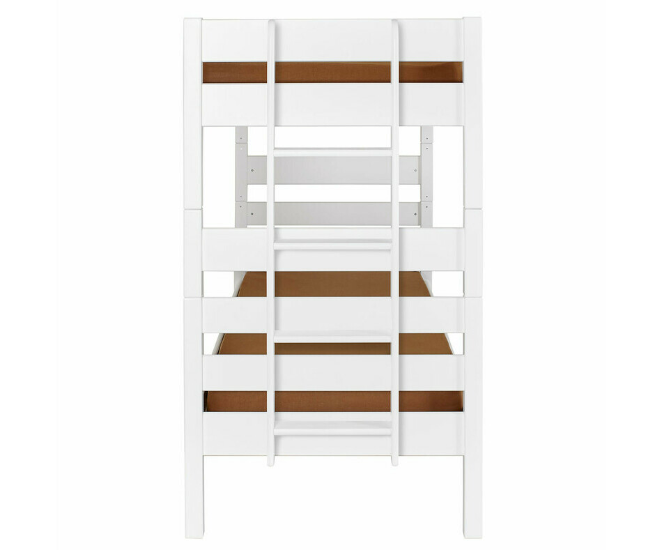 Echelle lit superpos haut Kids blanc