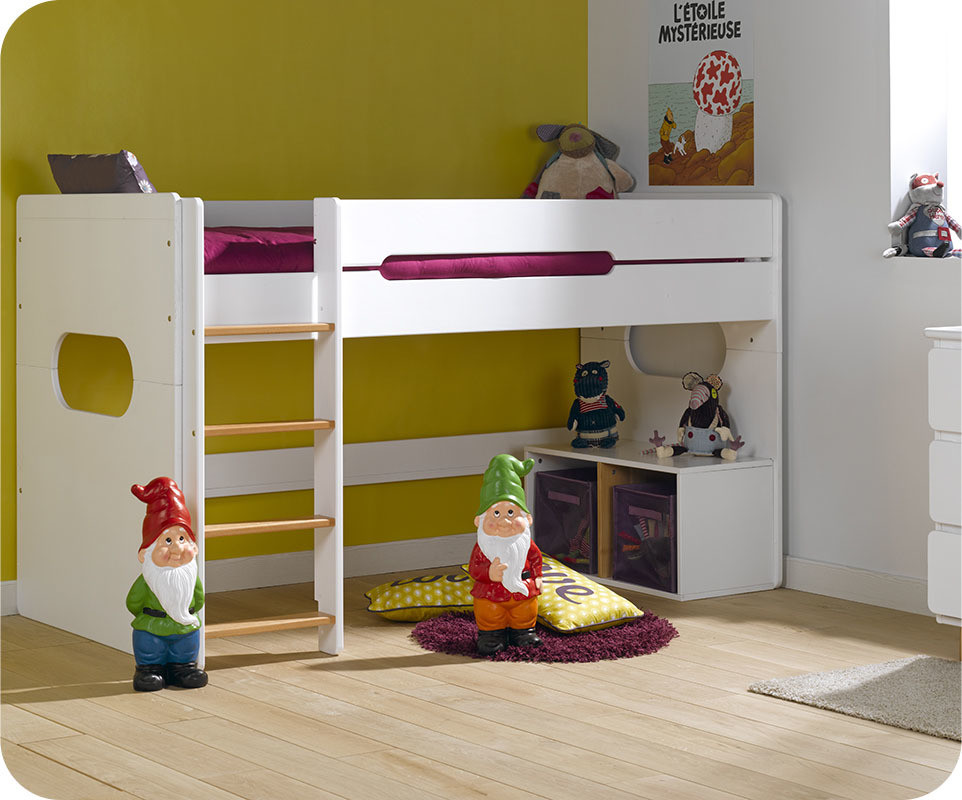 lit enfant mi hauteur lit enfant mi hauteur spark blanc et h 234 tre naturel 90x200 cm lit enfant mi hauteur lit enfant mi hauteur spark blanc et h 234 tre naturel 90x200 cm