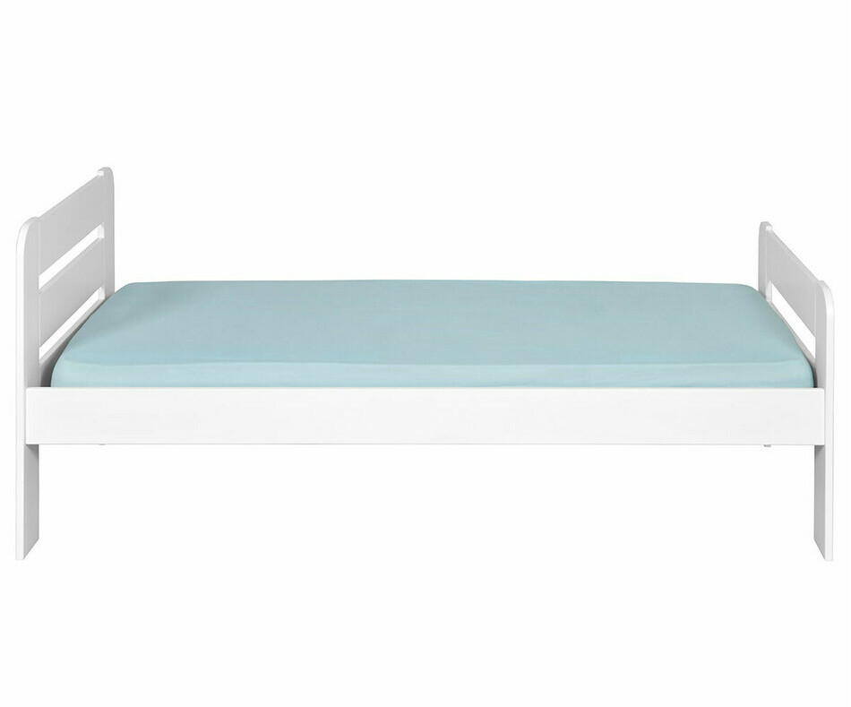 Lit enfant Beddy blanc 90x190 cm avec matelas