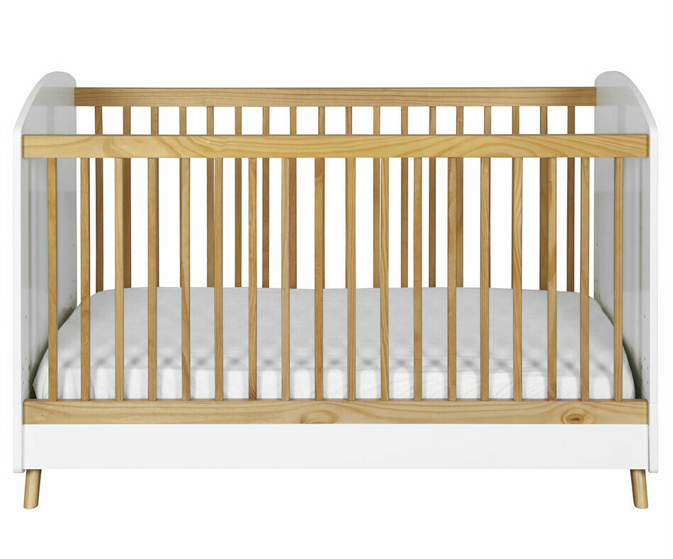 Lit bb Pepper vue de face avec matelas