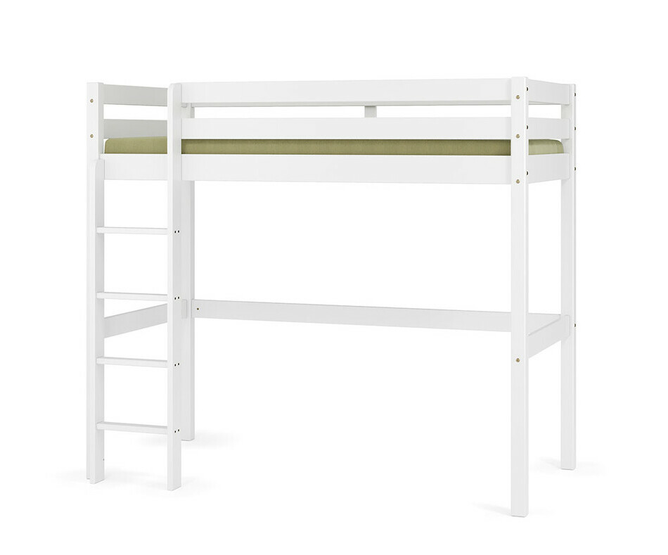 Lit enfant Mezzanine 1 place Cargo Blanc