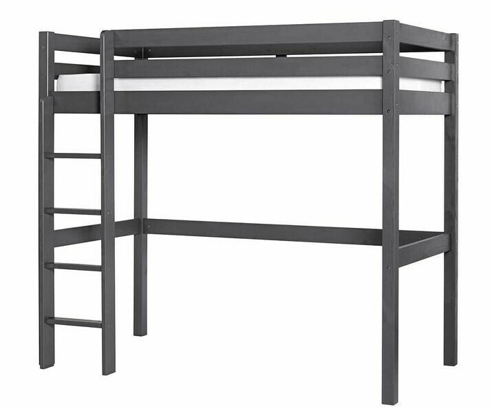 Lit Enfant Mezzanine Cargo Gris anthracite