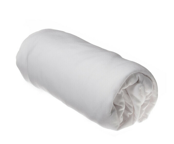 Drap-Housse Jersey Blanc pour Lit Bb 