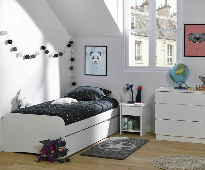 Lit gigogne enfant avec 2 matelas - Twist