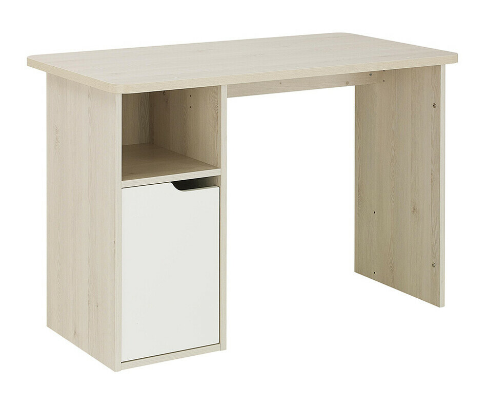 Bureau 1 porte Lili bois et blanc 