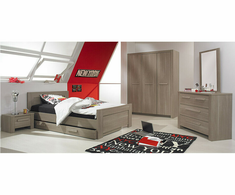 Chambre enfant Auckland avec armoire 3 portes