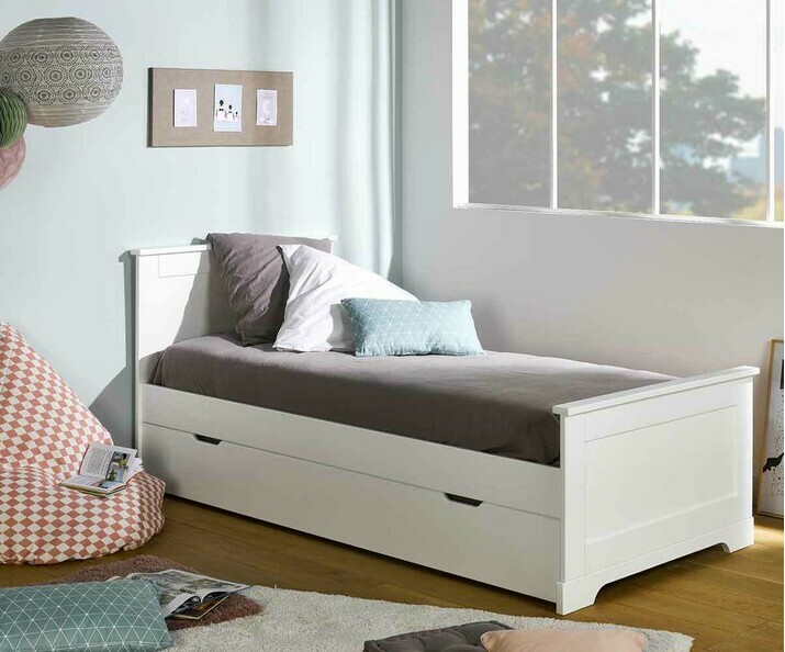 Lit enfant avec sommier et matelas - Mel