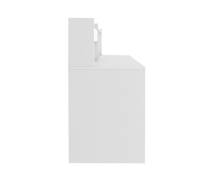 Côté du bureau Iléo enfant avec rangements blanc Côté du bureau Iléo enfant avec rangements blanc