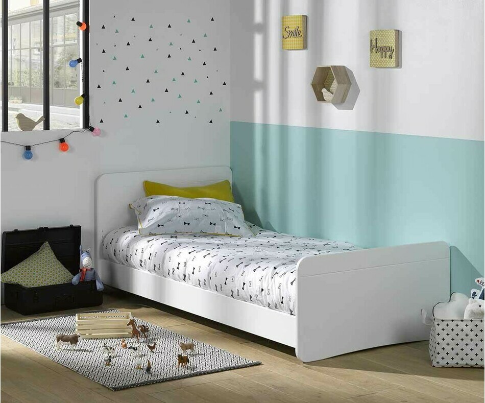 Lit Enfant Willow Blanc avec matelas