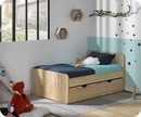 Pack Lit Enfant &Eacute;volutif Willow Brut &agrave; Peindre avec Tiroir et Matelas