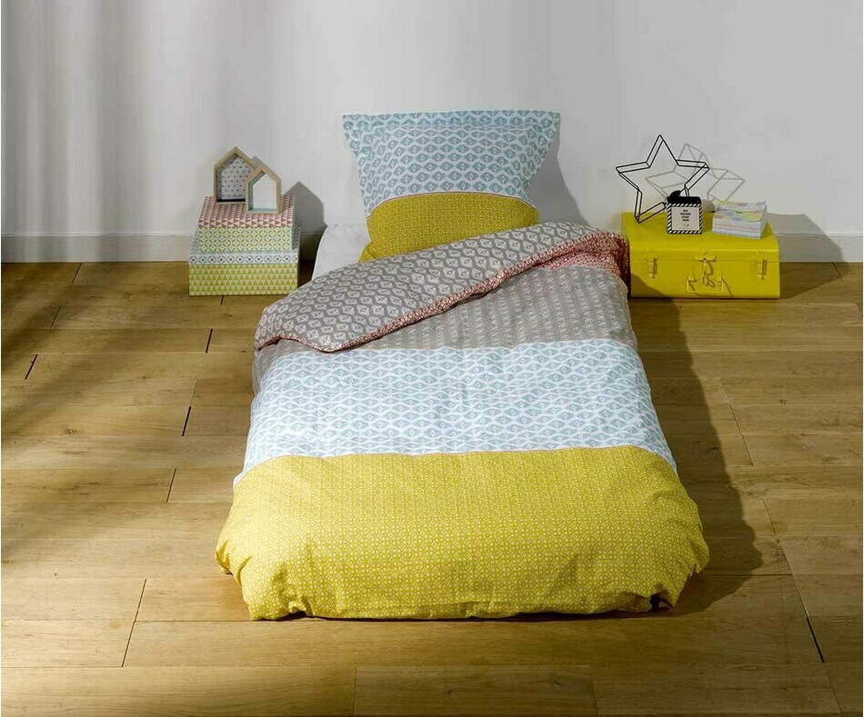 Housse de couette Baya 140x200 cm avec Taie