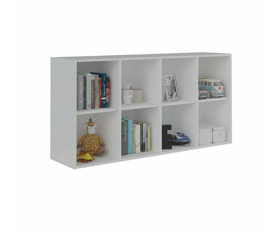 Meuble de Rangements Moov 8 Cases Blanches