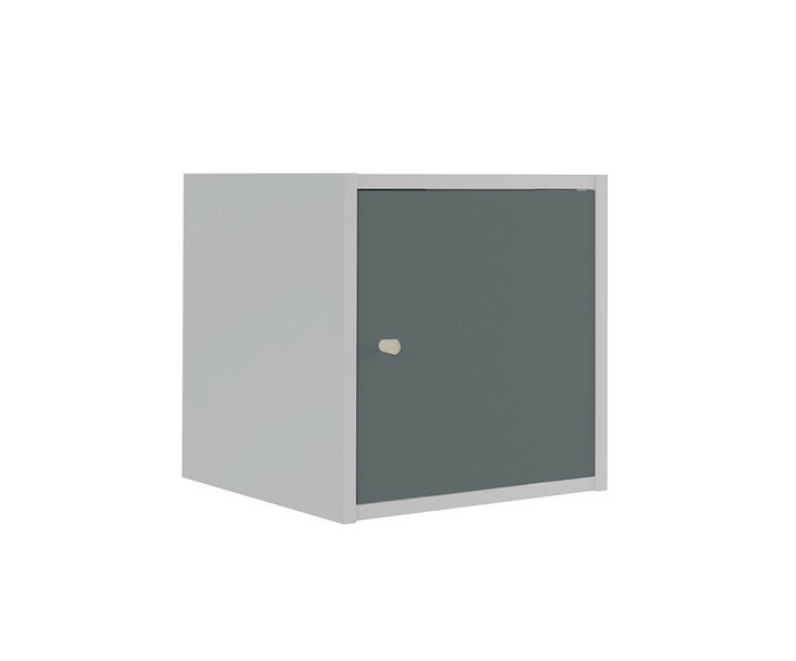 Porte 1 Case Grise pour Cases de Rangement Moov