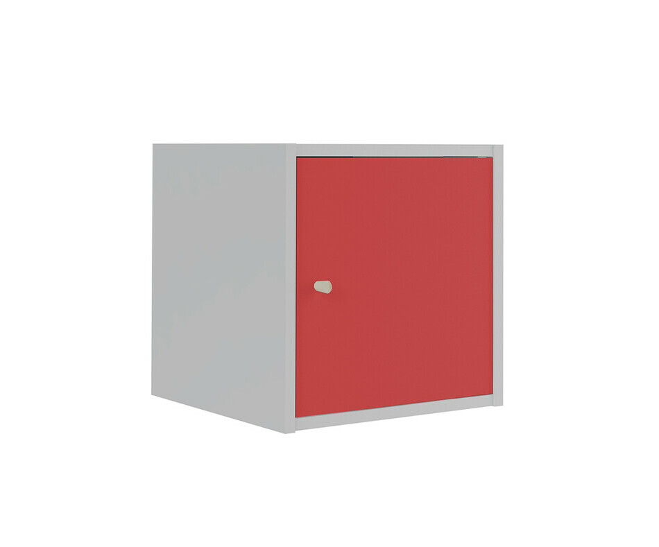 Porte 1 Case Rouge pour Cases de Rangement Moov