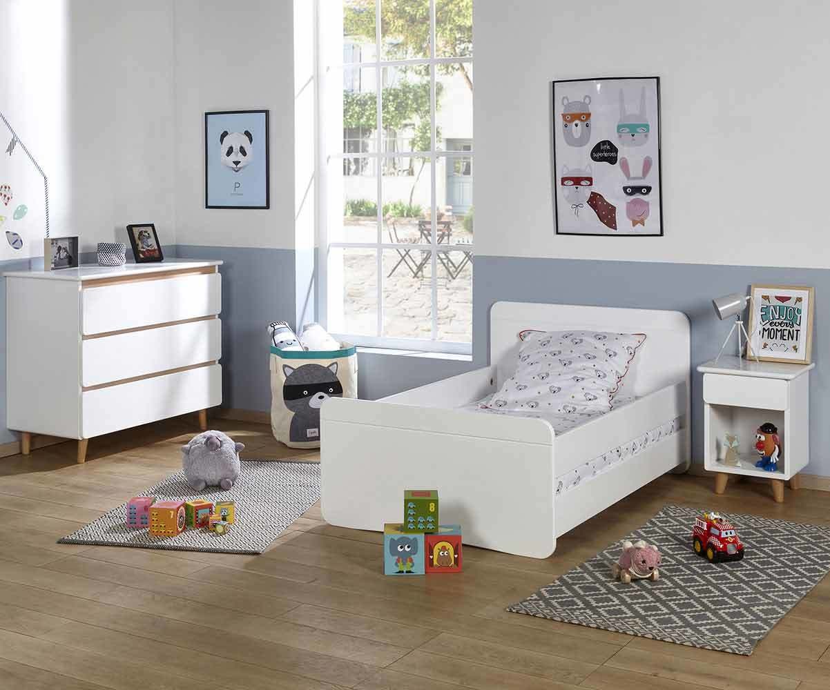 Chambre enfant évolutive Willow, mobilier de fabrication