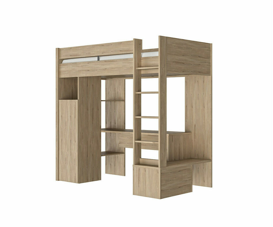 Couchage en hauteur - lit mezzanine