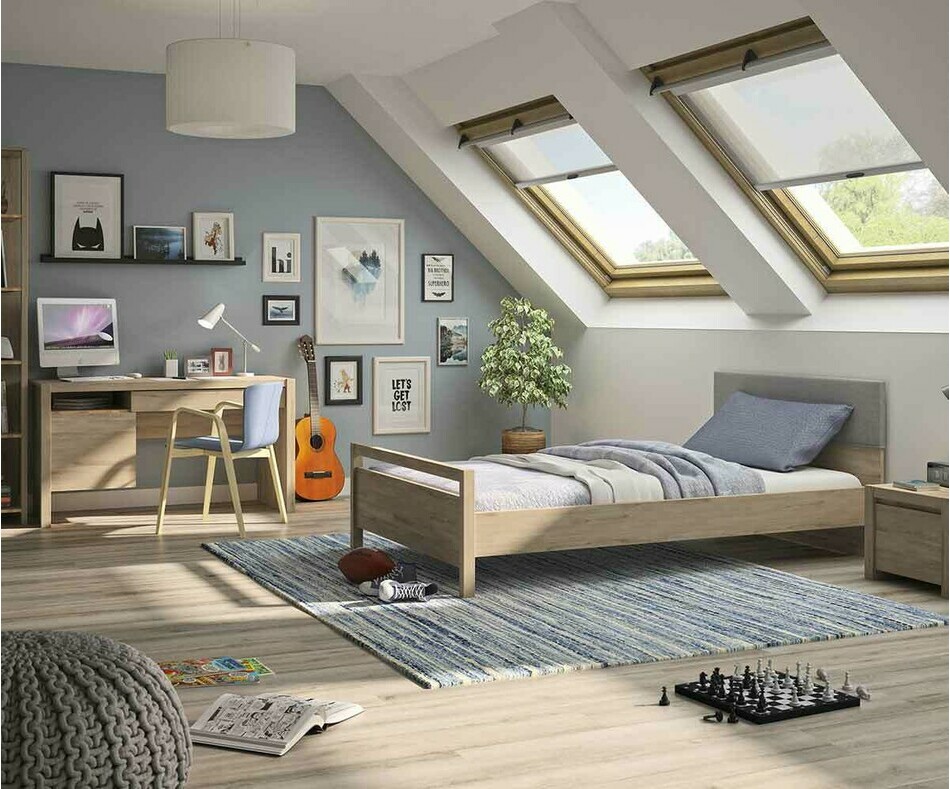 Chambre Enfant Soa Chne Clair - Set de 3 Meubles