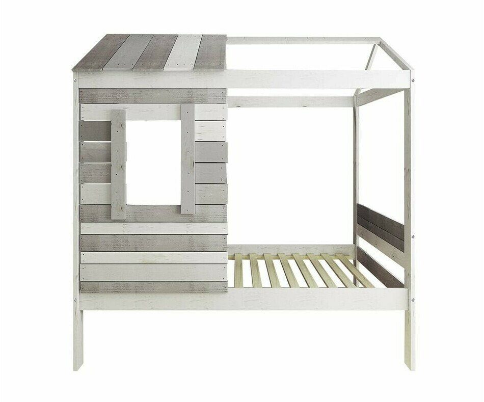 Pack lit enfant cabane avec matelas - Tim