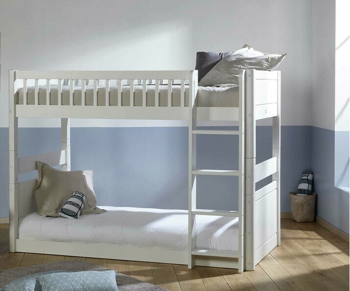 Lit superpos enfant volutif couchage bas - RIO dans la chambre de 2 enfants