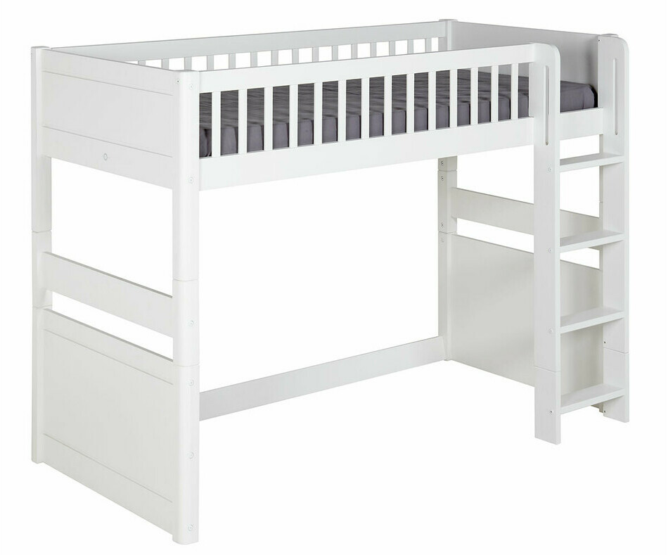 Lit mezzanine enfant volutif couchage bas Rio