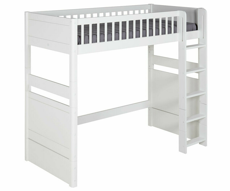 Lit mezzanine enfant volutif Rio couchage haut 