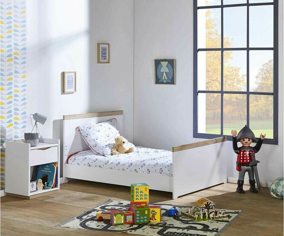 Lit enfant volutif Japur couchage bas