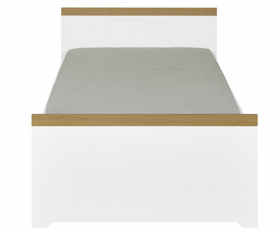 Lit enfant Jaipur avec sommier vue de face Lit enfant Jaipur avec sommier vue de face