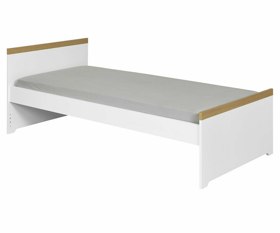 Chambre enfant avec lit Jaipur avec sommier vue de 3/4