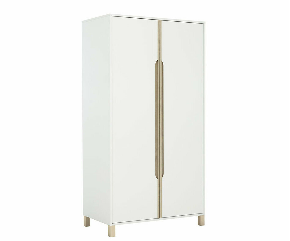 Armoire Bb Ange Blanc et Bois