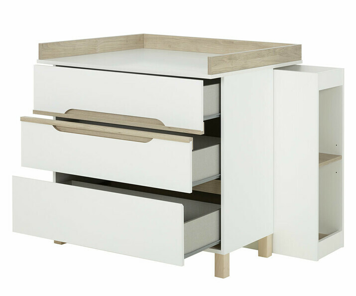 Commode 3 tiroirs avec plan  langer Ange