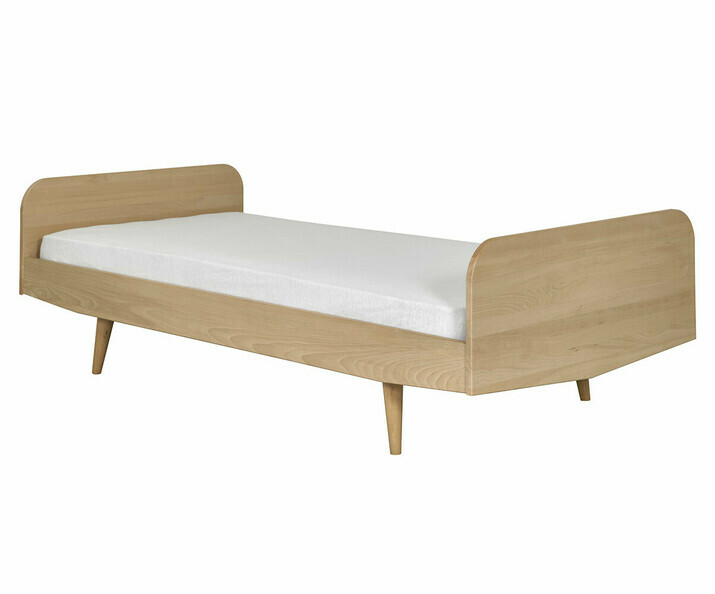 Lit simple Eden enfant htre massif avec matelas