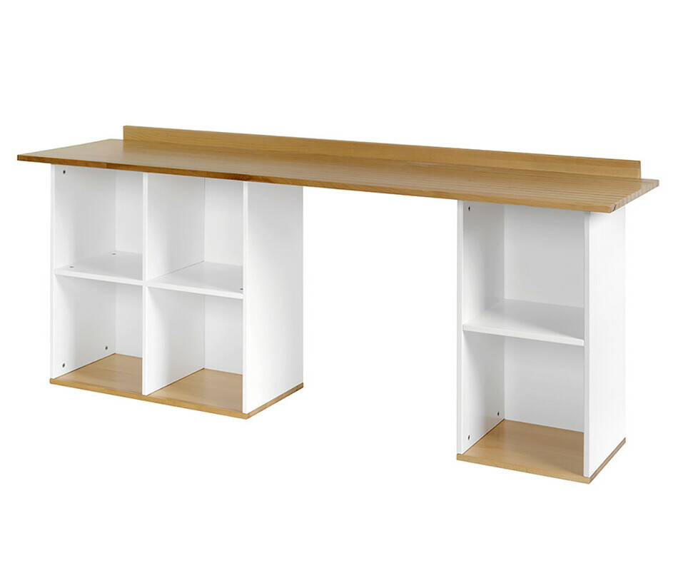 Bureau avec meuble de rangement