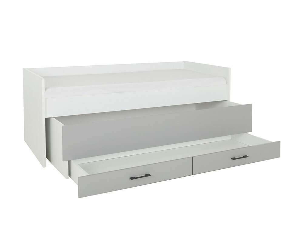 Lit enfant gigogne avec rangements