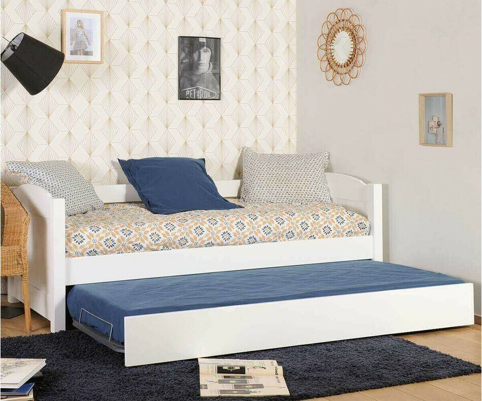 Lit gigogne Alfin couchage bas
