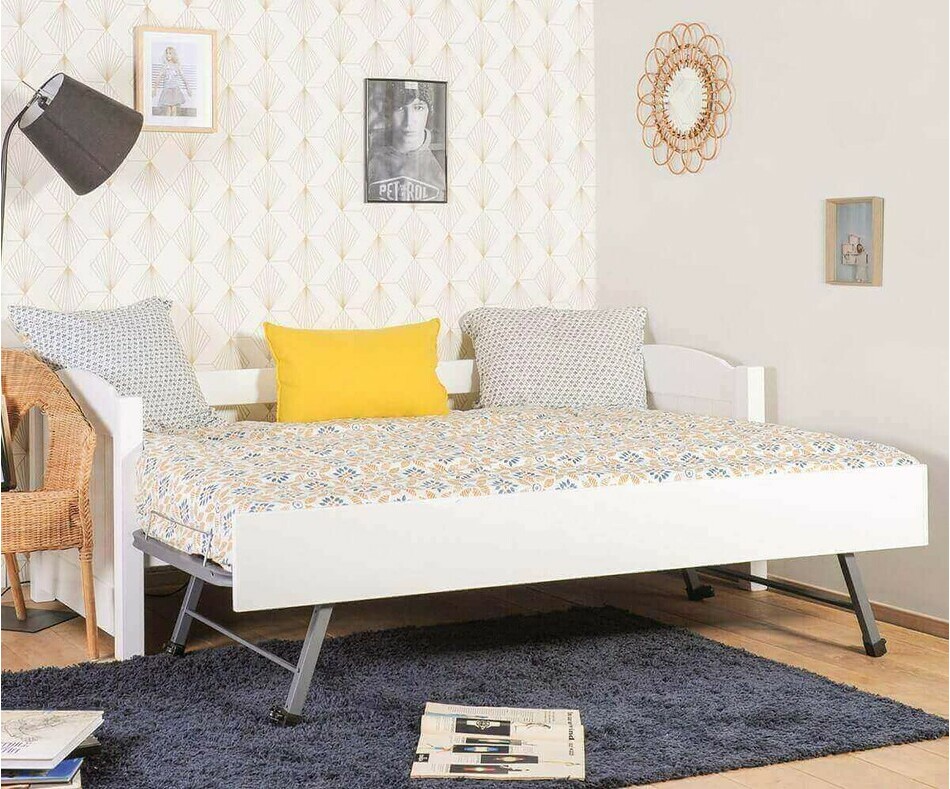 Lit gigogne Alfin couchage haut