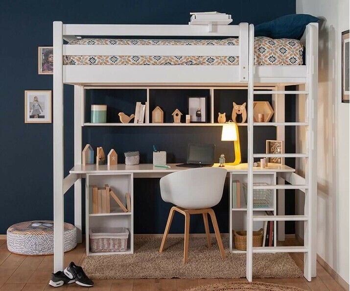 Bureau Cancun avec rangements en option