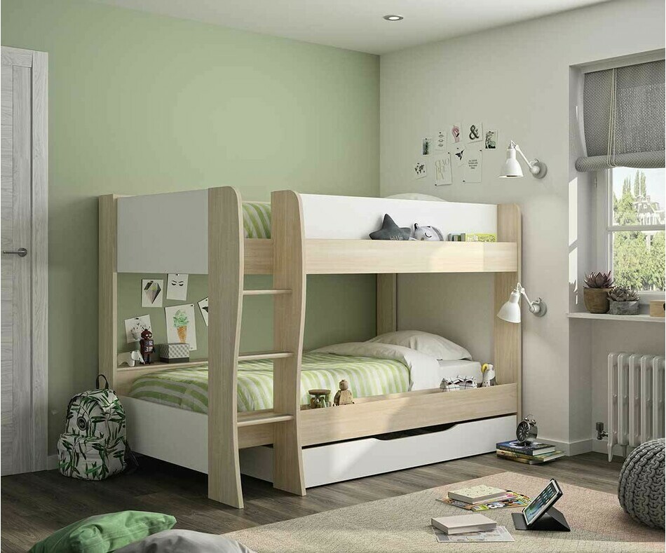 Lit superpos enfant - Zao avec tiroir inclus