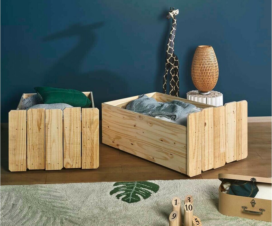 Lots de deux tiroirs brut  peindre