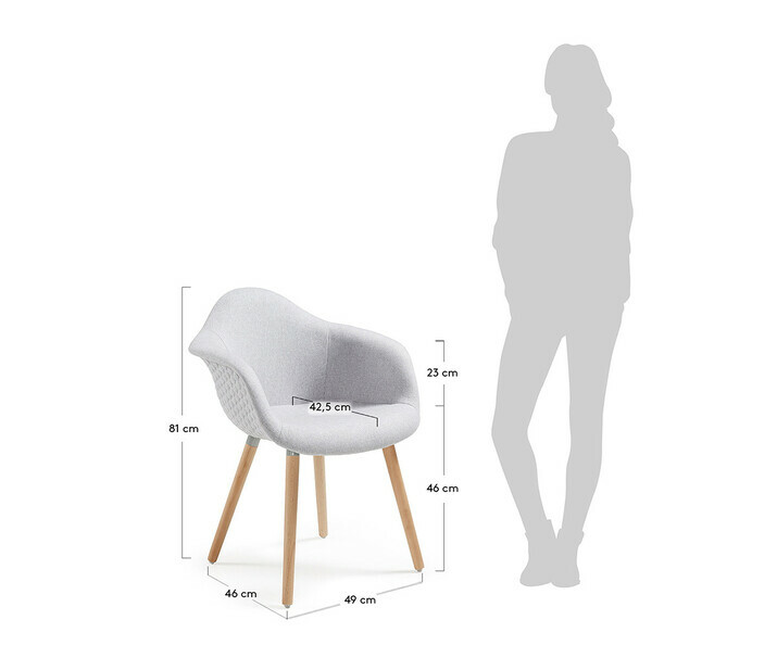Dimensions Fauteuil - Emmy