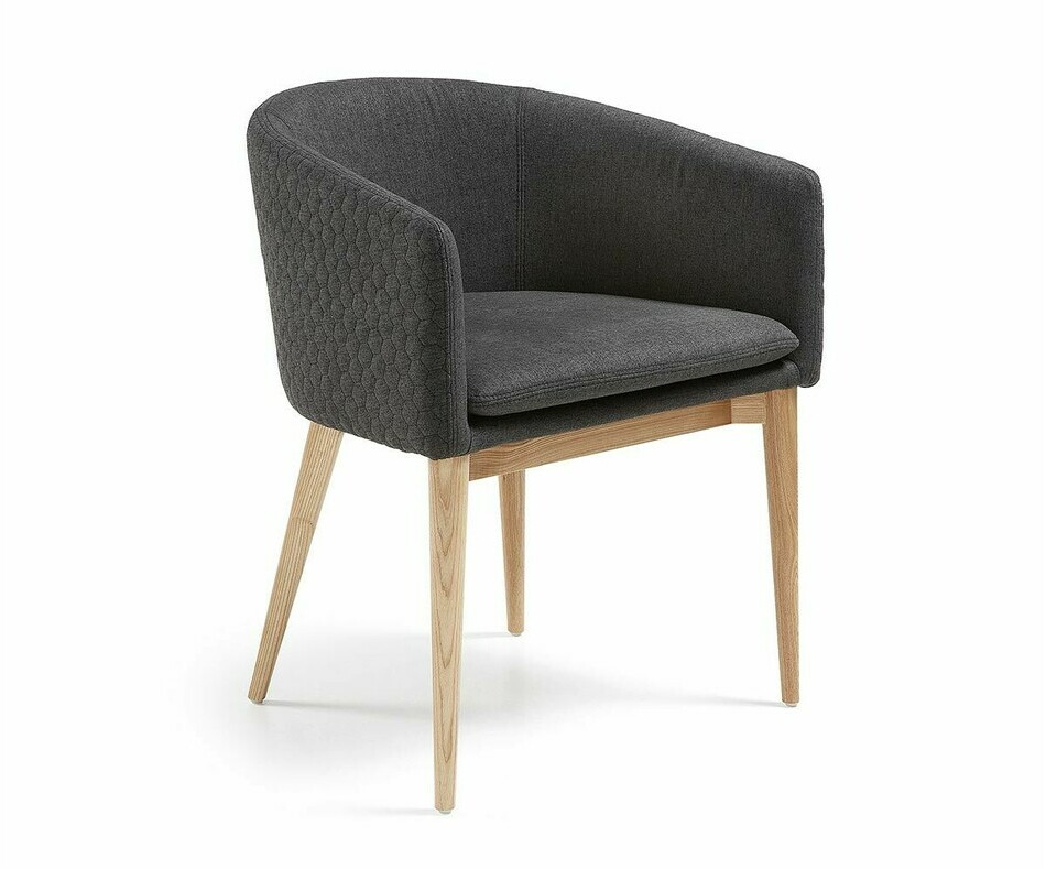 Fauteuil - Waki gris anthracite