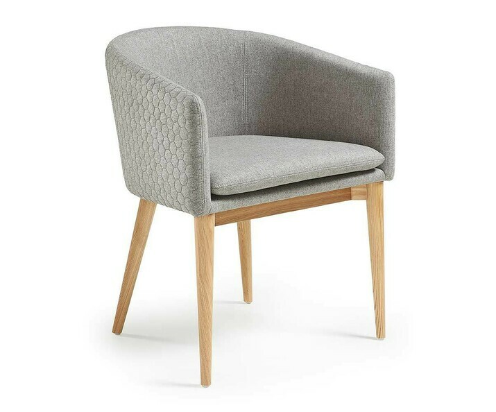 Fauteuil - Waki gris clair