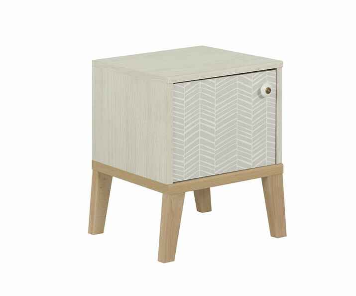 Chevet Enfant Malte pieds en htre brut 